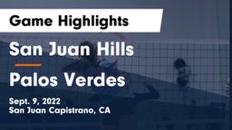 San Juan Hills  vs Palos Verdes  Game Highlights - Sept. 9, 2022