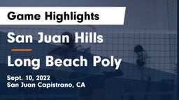 San Juan Hills  vs Long Beach Poly  Game Highlights - Sept. 10, 2022