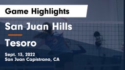San Juan Hills  vs Tesoro Game Highlights - Sept. 13, 2022