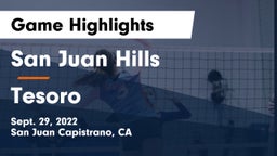 San Juan Hills  vs Tesoro Game Highlights - Sept. 29, 2022