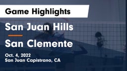 San Juan Hills  vs San Clemente  Game Highlights - Oct. 4, 2022