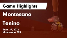 Montesano  vs Tenino  Game Highlights - Sept. 27, 2022