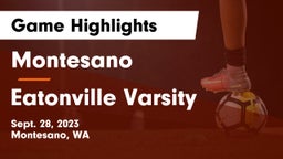 Montesano  vs Eatonville Varsity Game Highlights - Sept. 28, 2023