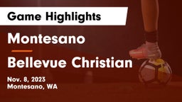 Montesano  vs Bellevue Christian  Game Highlights - Nov. 8, 2023