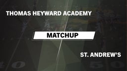 Matchup: Heyward Academy vs. St. Andrew's High 2016