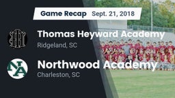 Recap: Thomas Heyward Academy  vs. Northwood Academy  2018