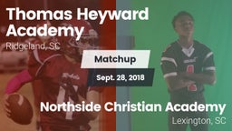 Matchup: Heyward Academy vs. Northside Christian Academy  2018