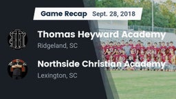 Recap: Thomas Heyward Academy  vs. Northside Christian Academy  2018