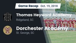 Recap: Thomas Heyward Academy  vs. Dorchester Academy  2018