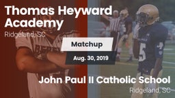 Matchup: Heyward Academy vs. John Paul II Catholic School 2019