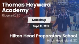 Matchup: Heyward Academy vs. Hilton Head Preparatory School 2019