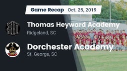 Recap: Thomas Heyward Academy  vs. Dorchester Academy  2019