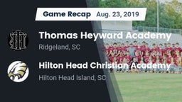 Recap: Thomas Heyward Academy  vs. Hilton Head Christian Academy  2019