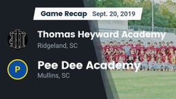 Recap: Thomas Heyward Academy  vs. *** Dee Academy  2019