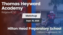 Matchup: Heyward Academy vs. Hilton Head Preparatory School 2020