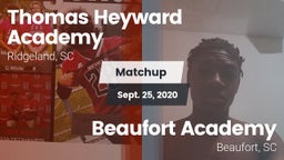 Matchup: Heyward Academy vs. Beaufort Academy 2020