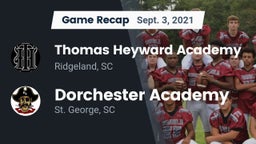 Recap: Thomas Heyward Academy vs. Dorchester Academy  2021