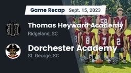 Recap: Thomas Heyward Academy vs. Dorchester Academy  2023
