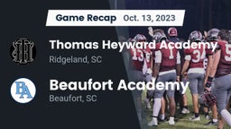 Recap: Thomas Heyward Academy vs. Beaufort Academy 2023