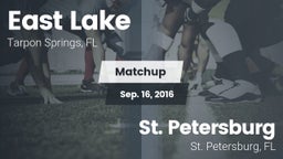 Matchup: East Lake  vs. St. Petersburg  2016