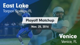 Matchup: East Lake  vs. Venice  2016