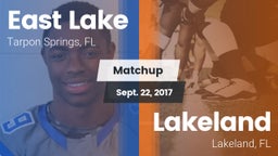 Matchup: East Lake  vs. Lakeland  2017