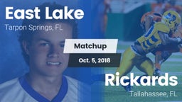 Matchup: East Lake  vs. Rickards  2018