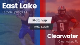 Matchup: East Lake  vs. Clearwater  2018