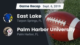 Recap: East Lake  vs. Palm Harbor University  2019