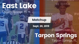 Matchup: East Lake  vs. Tarpon Springs  2019