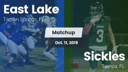 Matchup: East Lake  vs. Sickles  2019