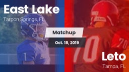 Matchup: East Lake  vs. Leto  2019
