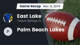 Recap: East Lake  vs. Palm Beach Lakes 2019