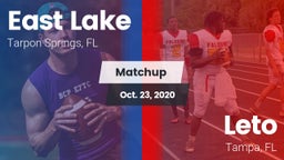 Matchup: East Lake  vs. Leto  2020