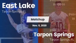 Matchup: East Lake  vs. Tarpon Springs  2020