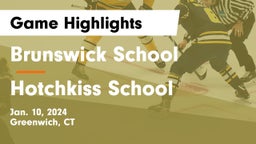 Brunswick School vs Hotchkiss School Game Highlights - Jan. 10, 2024