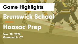 Brunswick School vs Hoosac Prep Game Highlights - Jan. 20, 2024