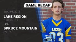 Recap: Lake Region  vs. Spruce Mountain  2016
