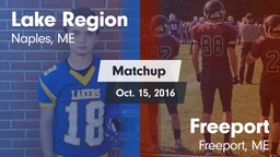 Matchup: Lake Region vs. Freeport  2016