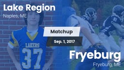 Matchup: Lake Region vs. Fryeburg  2017