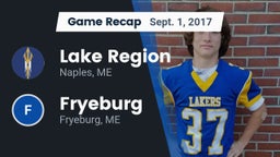 Recap: Lake Region  vs. Fryeburg  2017