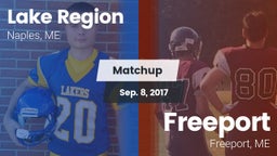 Matchup: Lake Region vs. Freeport  2017