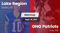 Matchup: Lake Region vs. GNG Patriots 2017