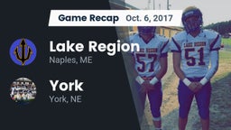 Recap: Lake Region  vs. York  2017