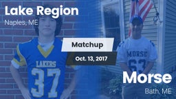 Matchup: Lake Region vs. Morse  2017