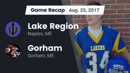 Recap: Lake Region  vs. Gorham  2017