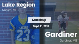 Matchup: Lake Region vs. Gardiner  2018