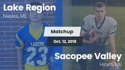 Matchup: Lake Region vs. Sacopee Valley  2018