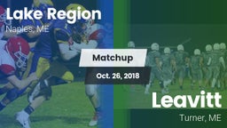 Matchup: Lake Region vs. Leavitt  2018