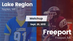 Matchup: Lake Region vs. Freeport  2019